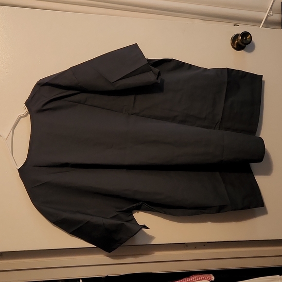 3XL Pewter Gray Scrub Set - Picture 4 of 6